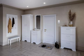 Прихожая модульная Грация Белая в Когалыме - kogalym.mebel-tymen.ru | фото