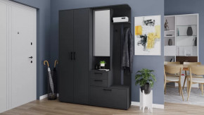 Прихожая «Витра» №4 Антрацит в Когалыме - kogalym.mebel-tymen.ru | фото