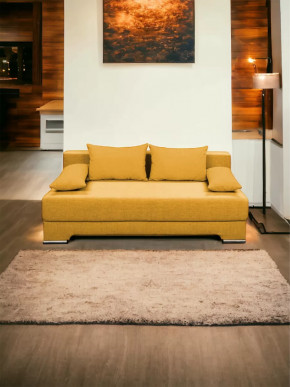 Прямой диван Киви 1 Савана Елоу в Когалыме - kogalym.mebel-tymen.ru | фото