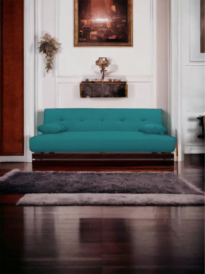 Прямой диван манго 1 Савана Лагун/Планки орех в Когалыме - kogalym.mebel-tymen.ru | фото