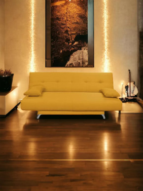 Прямой диван манго 2 Савана Елоу в Когалыме - kogalym.mebel-tymen.ru | фото