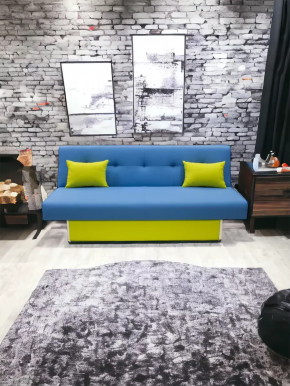 Прямой диван манго 4 Нео Азуре/Подушки Нео Эппл в Когалыме - kogalym.mebel-tymen.ru | фото