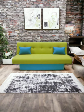 Прямой диван манго 4 Нео Эппл/Подушки Нео Азуре в Когалыме - kogalym.mebel-tymen.ru | фото