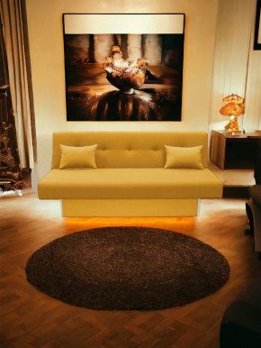 Прямой диван манго 4 Савана Елоу в Когалыме - kogalym.mebel-tymen.ru | фото