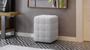 Пуф «Аристо» к/з Гольф белый в Когалыме - kogalym.mebel-tymen.ru | фото