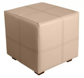 Пуф детский квадратный Марио (бежевый) в Когалыме - kogalym.mebel-tymen.ru | фото