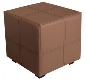 Пуф детский квадратный Марио (коричневый) в Когалыме - kogalym.mebel-tymen.ru | фото