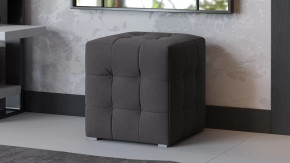 Пуф Тип 1 Велюр Графит в Когалыме - kogalym.mebel-tymen.ru | фото
