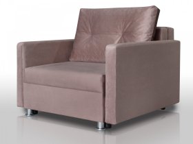 Кресло-кровать Реал 80 с подлокотниками коричневый в Когалыме - kogalym.mebel-tymen.ru | фото
