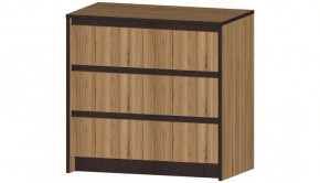 Серия Бостон Комод 3 ящика дуб вотан в Когалыме - kogalym.mebel-tymen.ru | фото