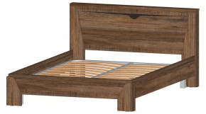 Серия Регина кровать 2х сп. 1400 дуб самдал в Когалыме - kogalym.mebel-tymen.ru | фото