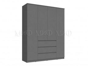 Шкаф 1600 Челси Графит в Когалыме - kogalym.mebel-tymen.ru | фото