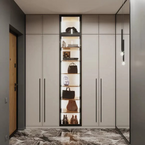 Шкаф 2000 Грей классик шагрень Либерти в Когалыме - kogalym.mebel-tymen.ru | фото