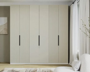 Шкаф 2250 Капучино нубук Аква в Когалыме - kogalym.mebel-tymen.ru | фото