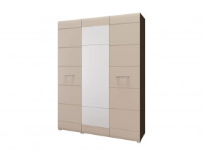 Шкаф 3-х створчатый Ненси Венге-Капучино в Когалыме - kogalym.mebel-tymen.ru | фото