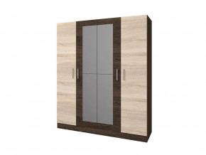 Шкаф четырехстворчатый Леси Кантербери-Сономо в Когалыме - kogalym.mebel-tymen.ru | фото