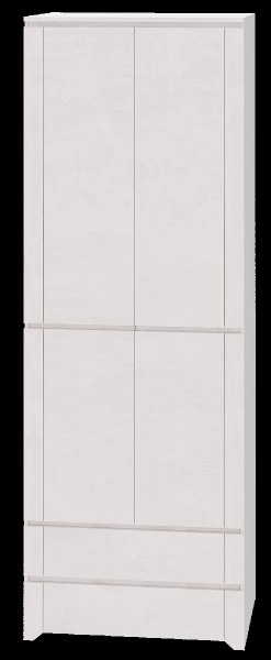 Шкаф для одежды 2-х дв. «Твист» №1 в Когалыме - kogalym.mebel-tymen.ru | фото