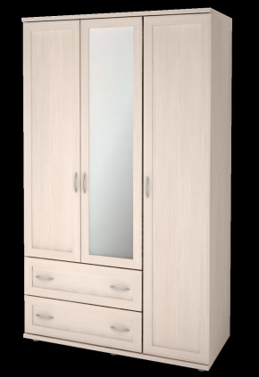 Шкаф для одежды 3-х дверный «Ника-Люкс» №18 в Когалыме - kogalym.mebel-tymen.ru | фото