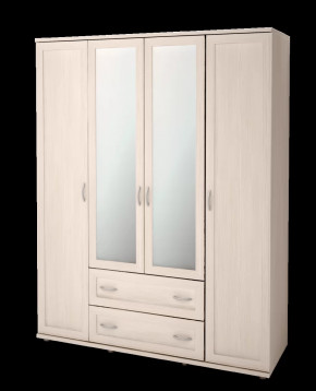 Шкаф для одежды 4-х дверный «Ника-Люкс» №19 в Когалыме - kogalym.mebel-tymen.ru | фото