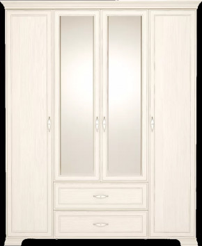 Шкаф для одежды 4-х дверный с зеркалом «Венеция» №2 в Когалыме - kogalym.mebel-tymen.ru | фото