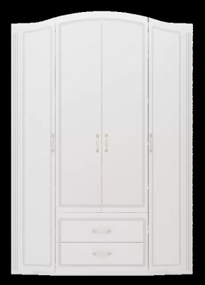 Шкаф для одежды четырехдверный без зеркала «Виктория» №2 в Когалыме - kogalym.mebel-tymen.ru | фото