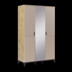 Шкаф для одежды и белья с зеркалом Дюна №1 в Когалыме - kogalym.mebel-tymen.ru | фото