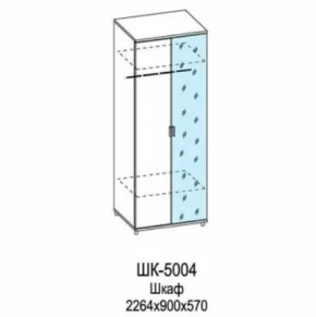 Шкаф для одежды и белья ШК-5004 Грейс в Когалыме - kogalym.mebel-tymen.ru | фото