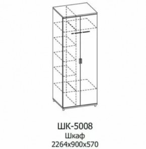 Шкаф для одежды и белья ШК-5008 Грейс в Когалыме - kogalym.mebel-tymen.ru | фото