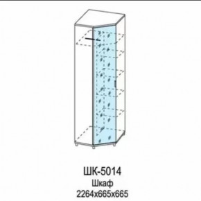 Шкаф для одежды и белья ШК-5014 Грейс в Когалыме - kogalym.mebel-tymen.ru | фото