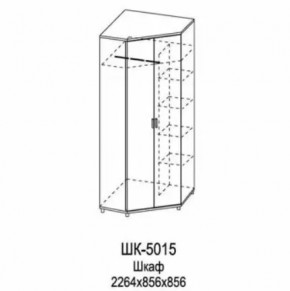 Шкаф для одежды и белья ШК-5015 Грейс в Когалыме - kogalym.mebel-tymen.ru | фото