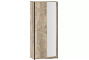 Шкаф для одежды с зеркалом Фолк НМ 014.03 в Когалыме - kogalym.mebel-tymen.ru | фото
