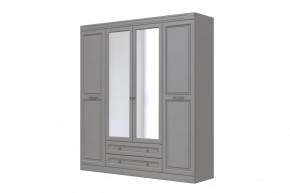 Шкаф для одежды ШР-4 Олимп Серый шифер/Антрацит в Когалыме - kogalym.mebel-tymen.ru | фото