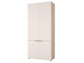 Шкаф двухстворчатый Анталия Сонома-Белый софт в Когалыме - kogalym.mebel-tymen.ru | фото