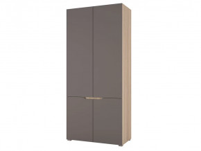 Шкаф двухстворчатый Анталия Сонома-Графит софт в Когалыме - kogalym.mebel-tymen.ru | фото