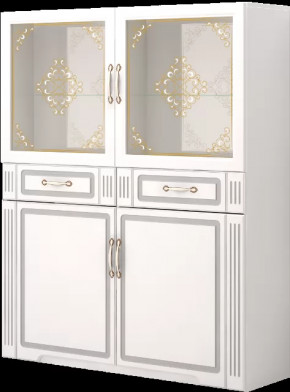 Шкаф комбинированный «Виктория» №39 в Когалыме - kogalym.mebel-tymen.ru | фото