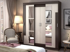 Шкаф-купе Фея Венге/Дуб белфорт в Когалыме - kogalym.mebel-tymen.ru | фото