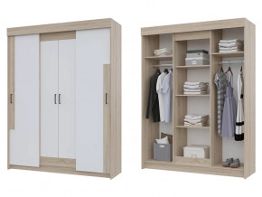 Шкаф купе Victor Сонома-Белый в Когалыме - kogalym.mebel-tymen.ru | фото