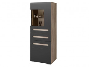 Шкаф Наоми ШК-24 графит нубук в Когалыме - kogalym.mebel-tymen.ru | фото
