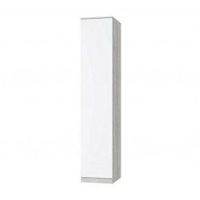 Шкаф-пенал Лори, 452 мм, дуб серый/белый в Когалыме - kogalym.mebel-tymen.ru | фото