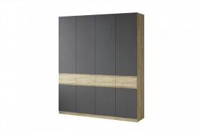 Шкаф распашной Турин Графит в Когалыме - kogalym.mebel-tymen.ru | фото