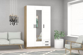 Шкаф распашной Эконом Дуб крафт Золотой в Когалыме - kogalym.mebel-tymen.ru | фото