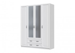 Шкаф ШР-4 "Кантри", белый в Когалыме - kogalym.mebel-tymen.ru | фото