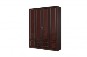 Шкаф ШР-4 "Лакированный орех" без зеркала в Когалыме - kogalym.mebel-tymen.ru | фото