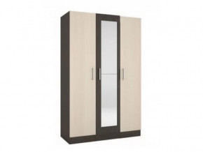 Шкаф трехстворчатый Леси Венге-Дуб в Когалыме - kogalym.mebel-tymen.ru | фото