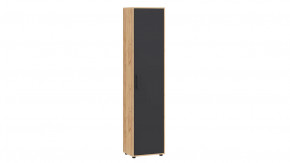 Шкаф «Витра» тип 1 Дуб Крафт золотой, Антрацит в Когалыме - kogalym.mebel-tymen.ru | фото