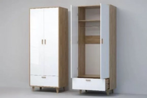 Шкаф Эго Шк-1, 800мм, 2 двери, 1 ящик в Когалыме - kogalym.mebel-tymen.ru | фото