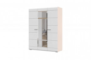 СИМБА Шкаф 3х-ств (ш1500*г570*в2000мм), Белый глянец в Когалыме - kogalym.mebel-tymen.ru | фото