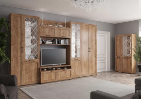 СОФИЯ Гостиная, ЛДСП Дуб крафт табачный/ рамка МДФ Дуб крафт табачный в Когалыме - kogalym.mebel-tymen.ru | фото