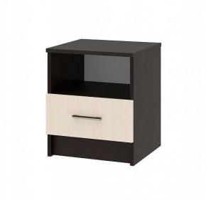 СОФИЯ Тумба прикроватная (ш400*г378*в470мм), ЛДСП венге/дуб белфорт в Когалыме - kogalym.mebel-tymen.ru | фото