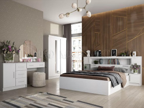 Спальный гарнитур Басямиф, белый в Когалыме - kogalym.mebel-tymen.ru | фото